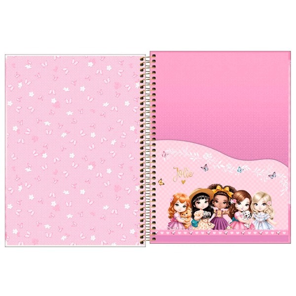 CADERNO C.D. 1X1 JOLIE